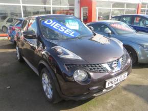 Nissan Juke at Tollbar Motors Grimsby