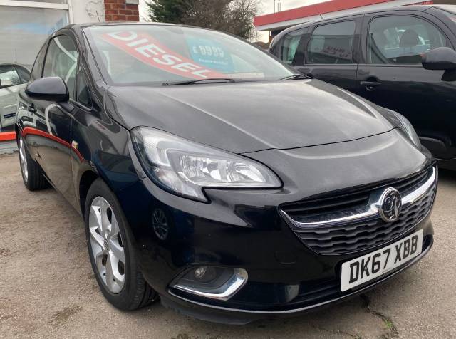 Vauxhall Corsa 1.3 CDTi 16V 95ps Sportive Van [Start/Stop] Van Diesel Black