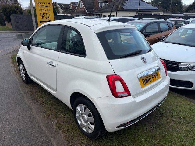 2016 Fiat 500 1.2 Pop 3dr