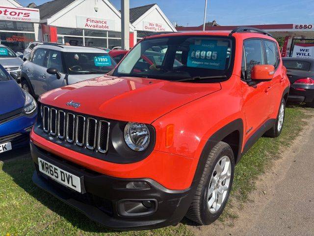 Jeep Renegade 1.4 Multiair Longitude 5dr Estate Petrol Orange