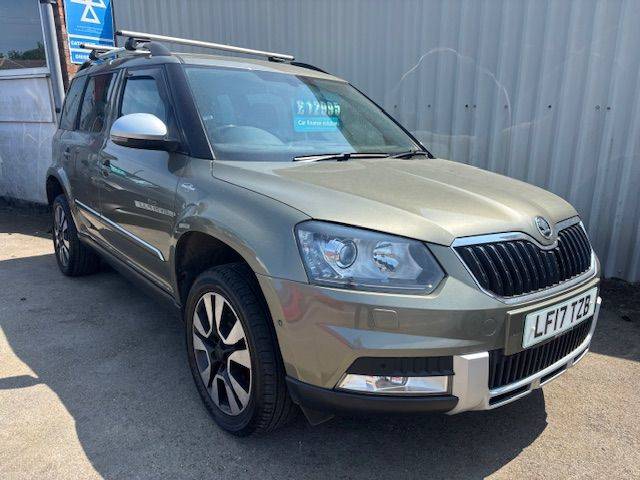 Skoda Yeti Outdoor 1.4 TSI Laurin + Klement 4x4 5dr Hatchback Petrol Green