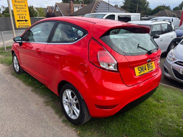 2014 Ford Fiesta 1.25 82 Zetec 3dr