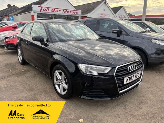 Audi A3 1.5 TFSI SE 3dr Hatchback Petrol Black