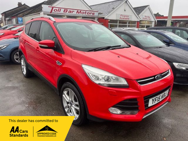 Ford Kuga 2.0 TDCi 180 Titanium X Sport 5dr Hatchback Diesel Red