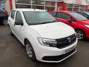 DACIA SANDERO at Tollbar Motors Grimsby