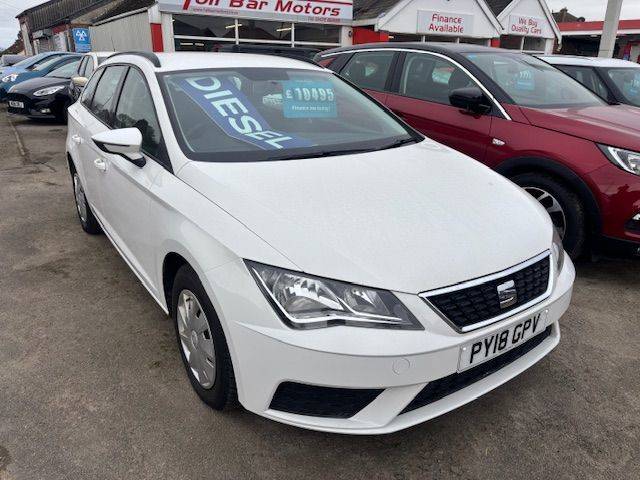 SEAT Leon 1.6 TDI S 5dr Estate Diesel White