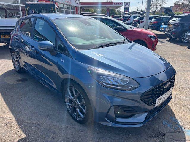 Ford Fiesta 1.0 EcoBoost ST-Line 5dr Hatchback Petrol Blue